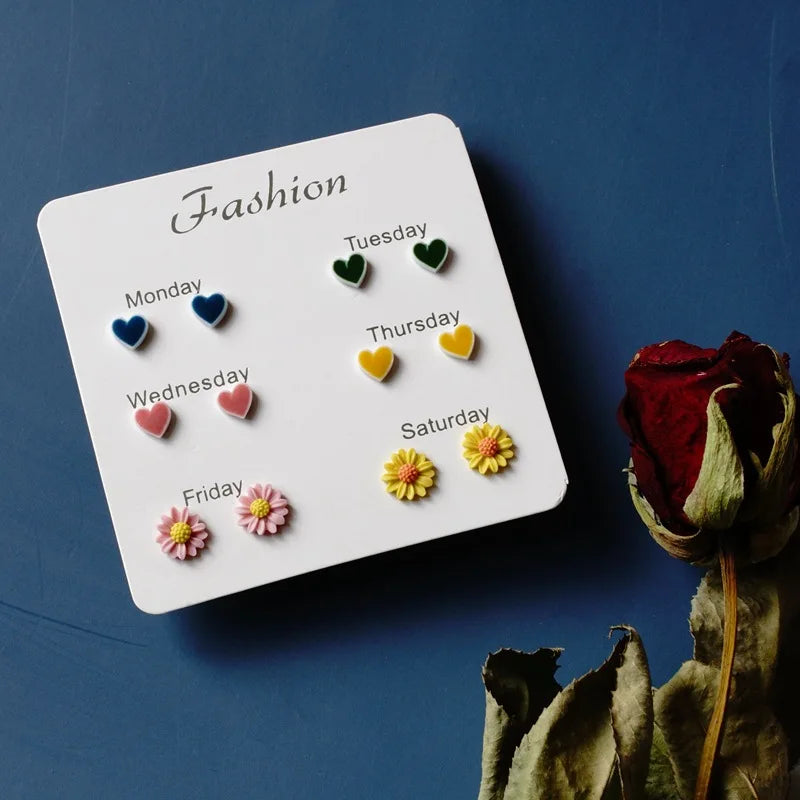 Fashion Ceramic Gift Earrings Set #T5 - Image 11