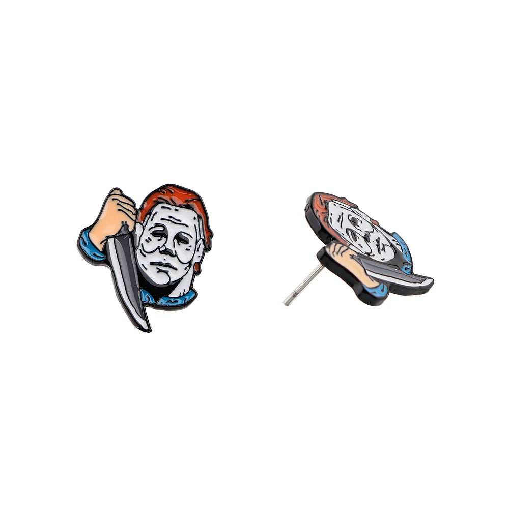 BG1910 Halloween Horror Movie Earrings - Image 3