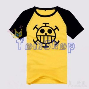 Anime Trafalgar Law Cosplay Short Sleeve T-Shirt