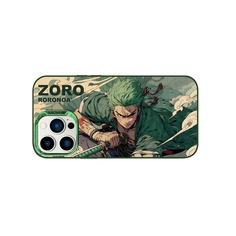 Luffy Hat & Roronoa Zoro Plating Anime Phone Case - Image 13