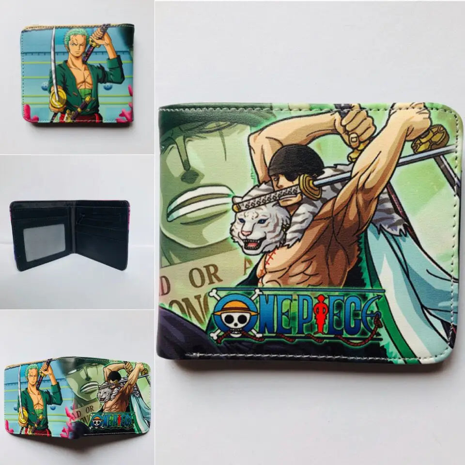 One Piece Anime Figure Foldable PU Coin Purse - Image 14