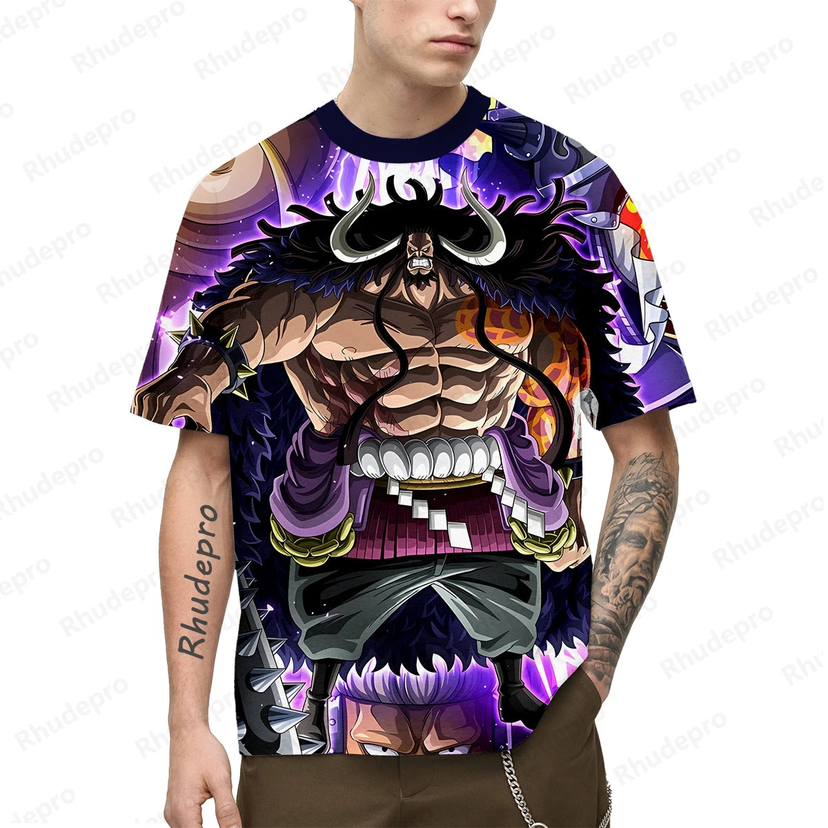 One Piece 3D Printing T-Shirt - Image 9