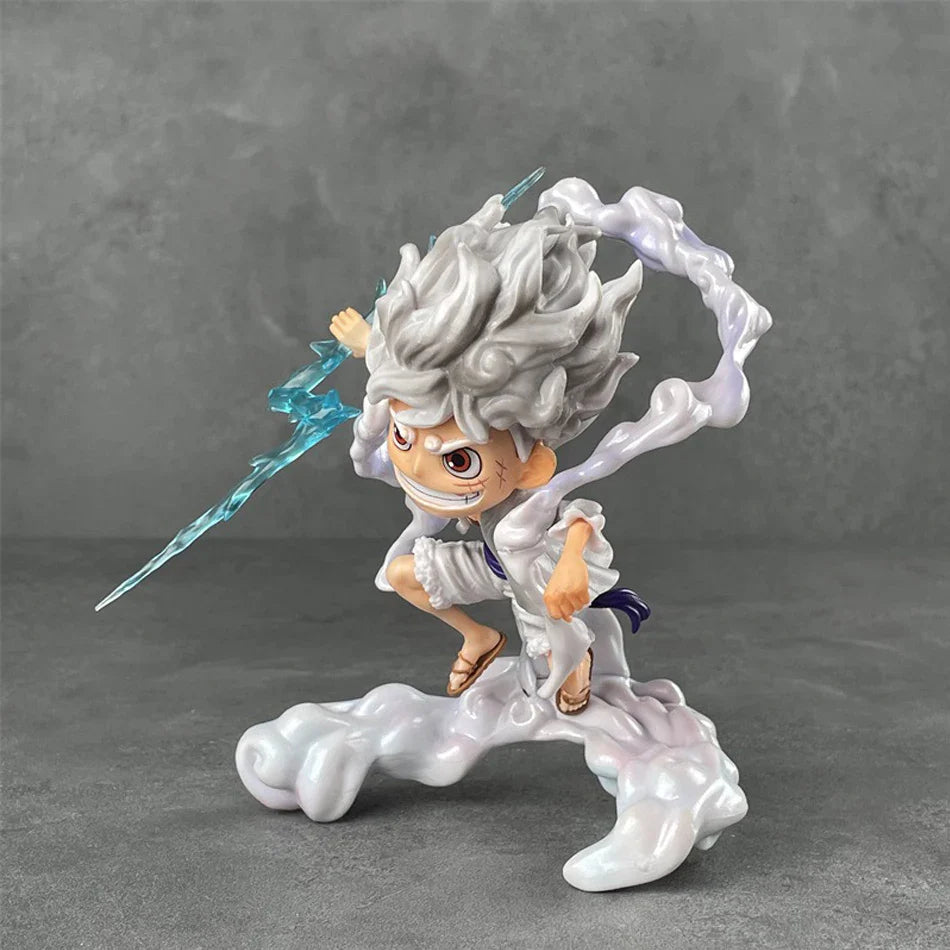 Luffy Gear 5 – Sun God Nika Q-Version Figure - Image 4