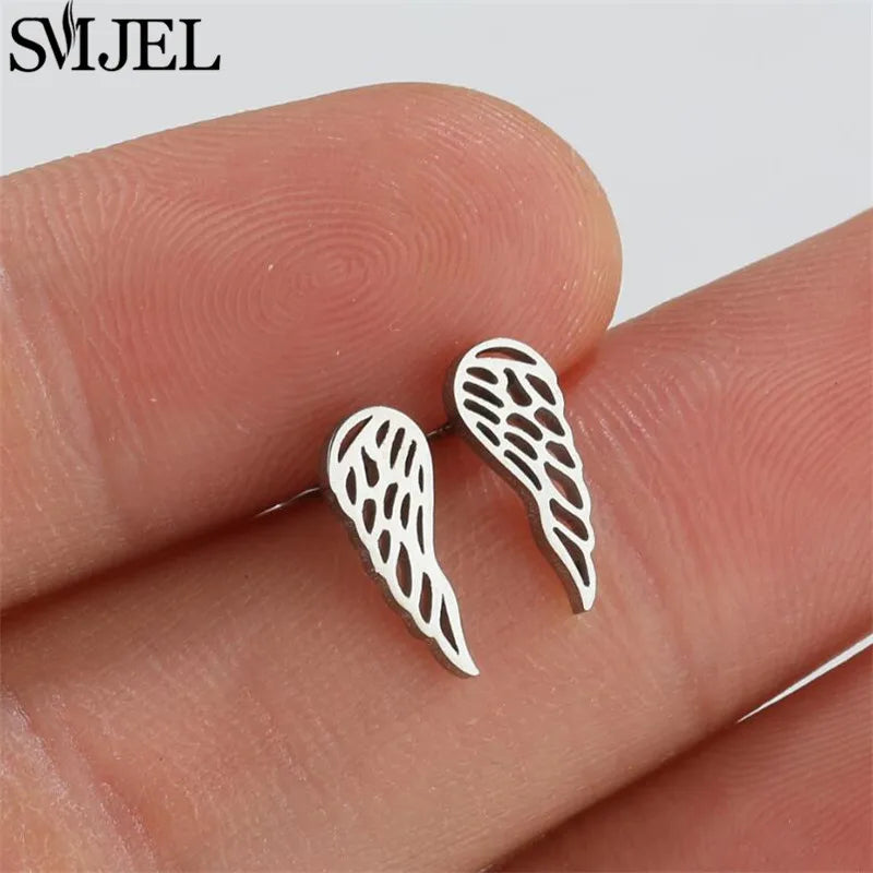 2024 Stainless Steel Geometric Stud Earrings - Image 21