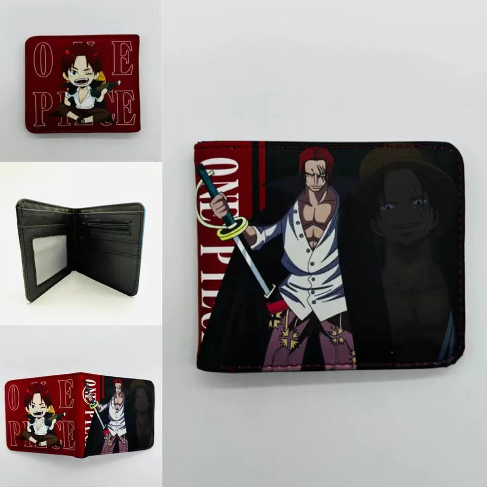 One Piece Anime Figure Foldable PU Coin Purse - Image 9