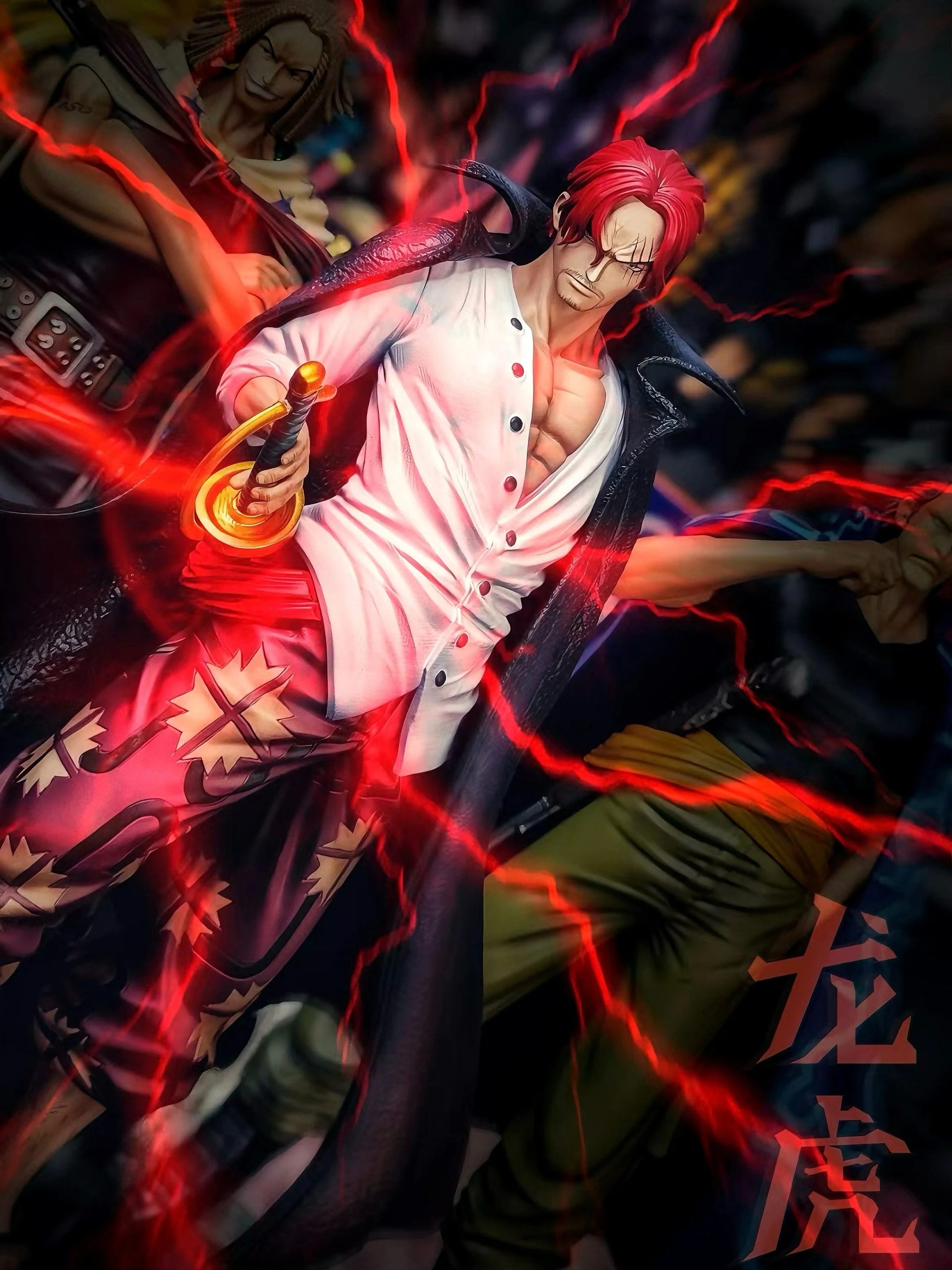 24cm One Piece Shanks Anime Figure - Image 3