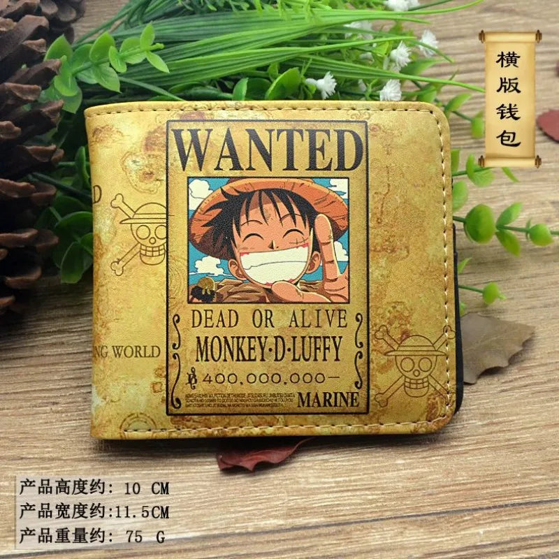 Anime One Piece Figure Wallet