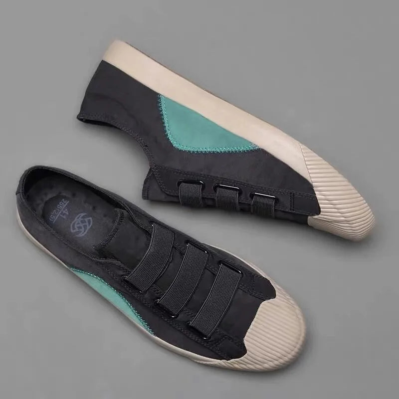 Breathable Black Lightweight Sneakers - Image 2
