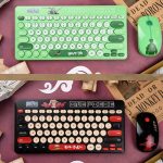 Luffy & Zoro Adventure-Themed Wireless Bluetooth Keyboard