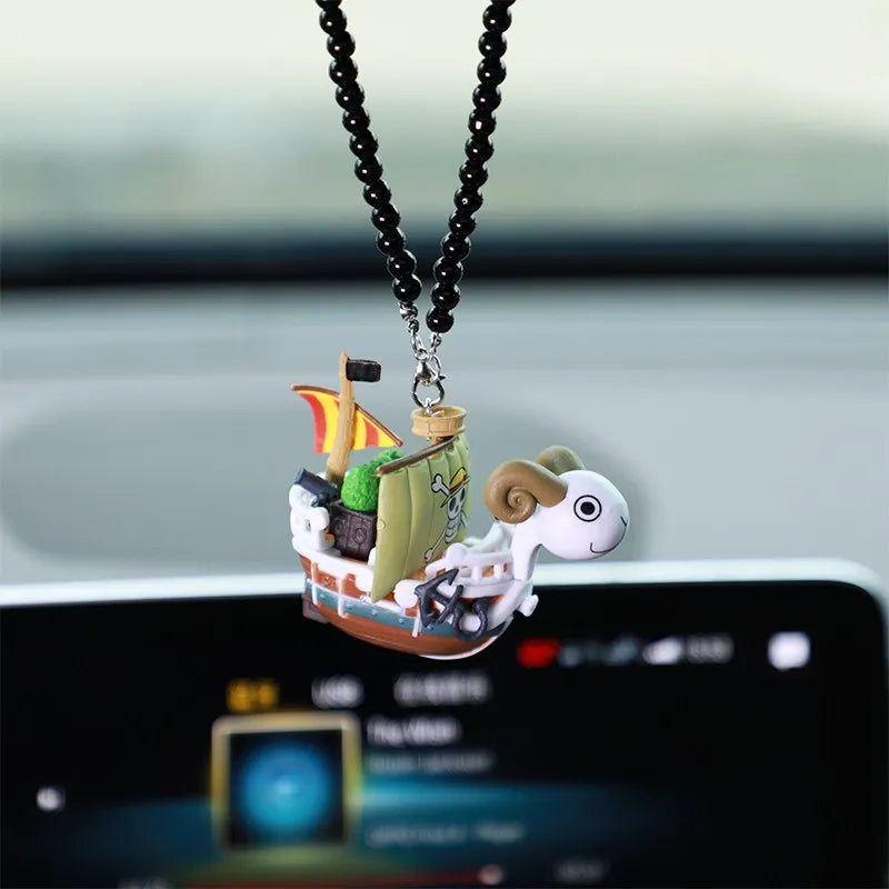 Going Merry & Thousand Sunny Grand Pirate Ship Car Pendant - Image 8