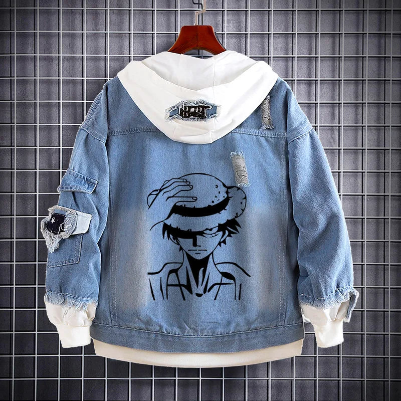 One Piece Anime Hooded Jacket