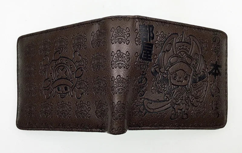 Anime One Piece Luffy & Zoro Embossed PU Wallet - Image 24