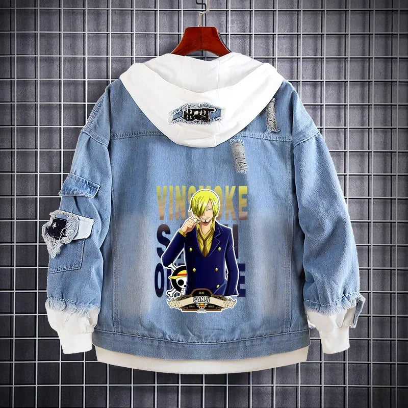 One Piece Anime Hooded Jacket - Image 7