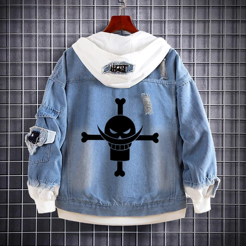 One Piece Anime Hooded Jacket - Image 5
