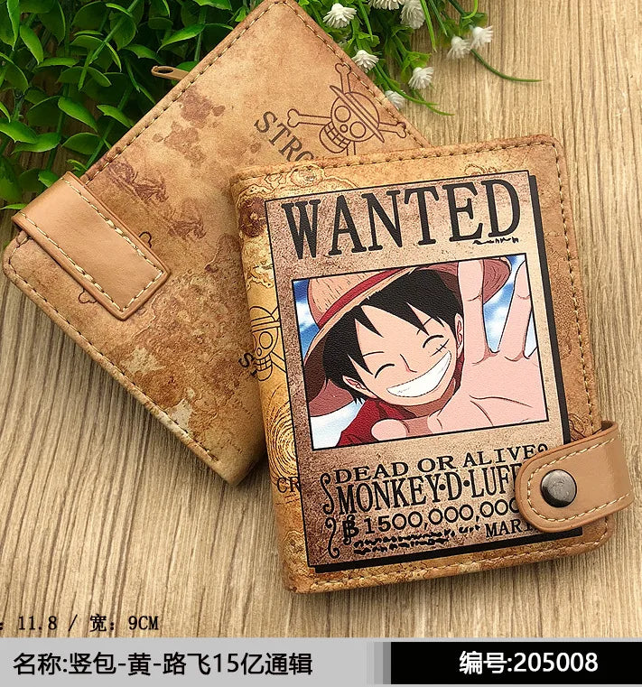 Anime One Piece Figure Wallet - Image 13