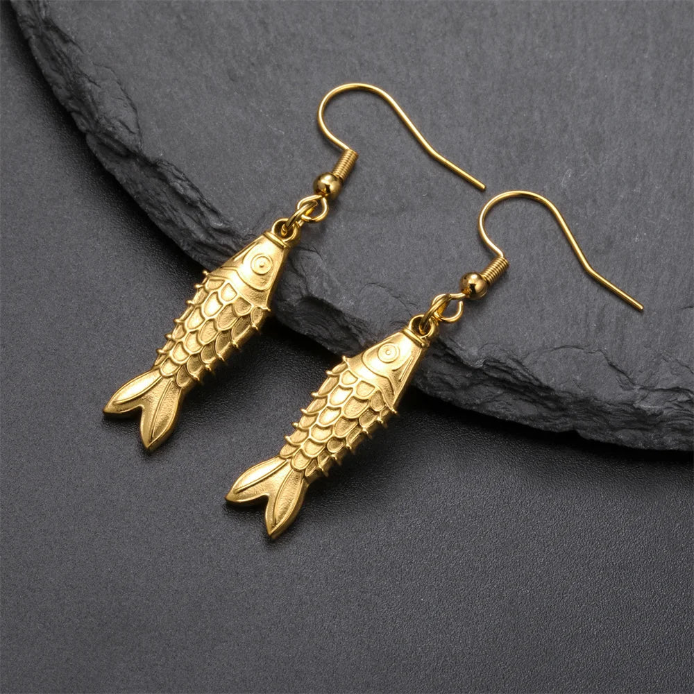 My Shape Marine Fish Earrings - Image 7