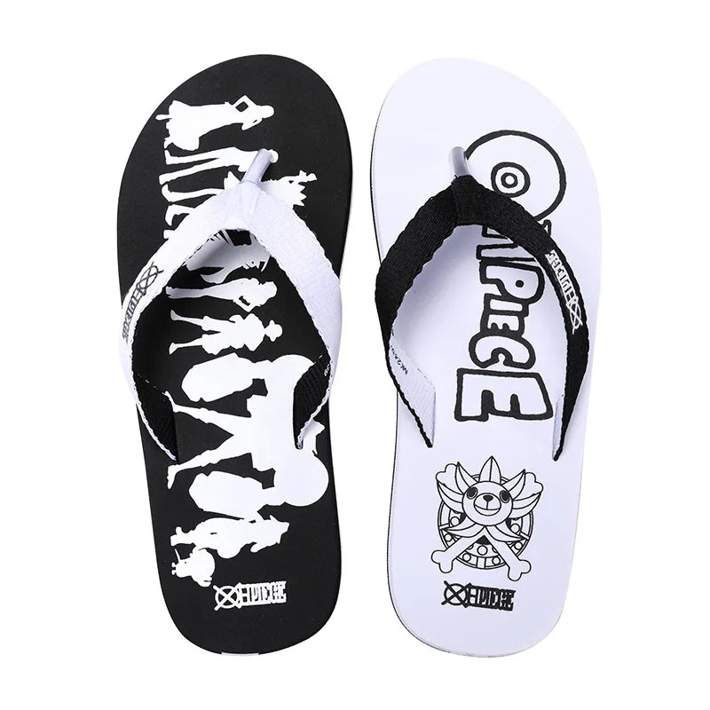 New One Piece Anime Peripherals Luffy Chopper Zoro Slippers - Image 11