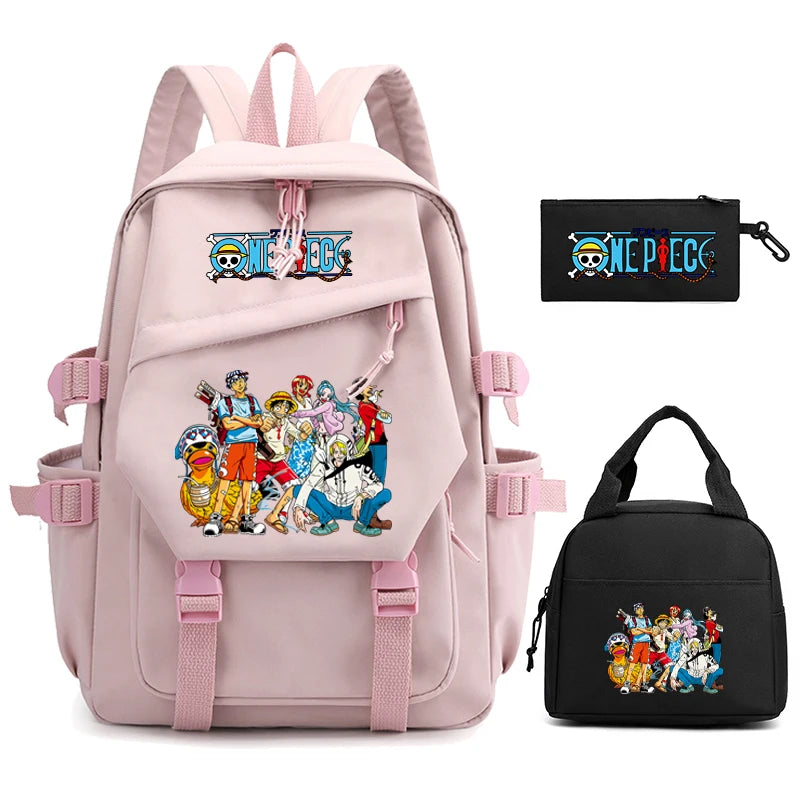 3Pcs/Set One Piece Backpack - Image 12