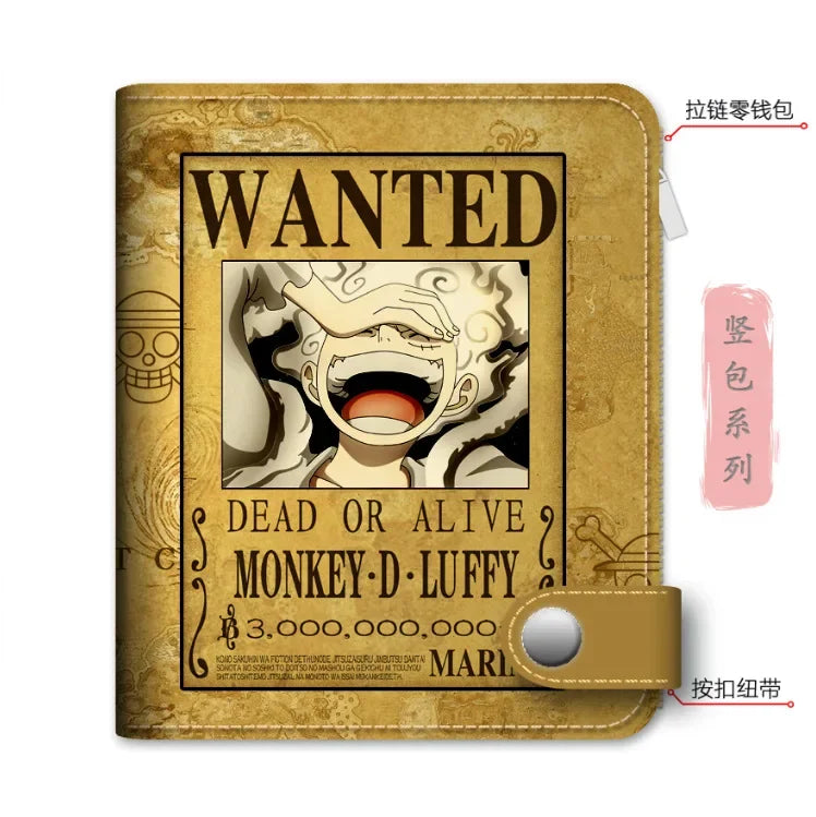 New One Piece Anime Figures Fashion Wallet - Image 3