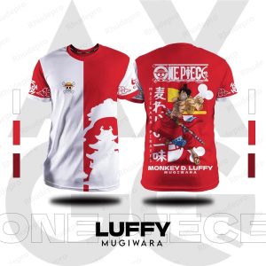 One Piece 2024 Men’s Summer New 3D Round Neck T-Shirt