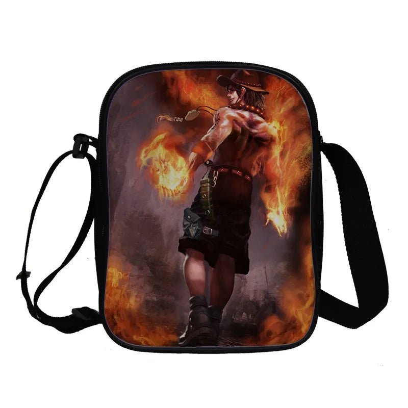 Cartoon Japanese Manga One Piece Teenage Student Backpack - Image 3