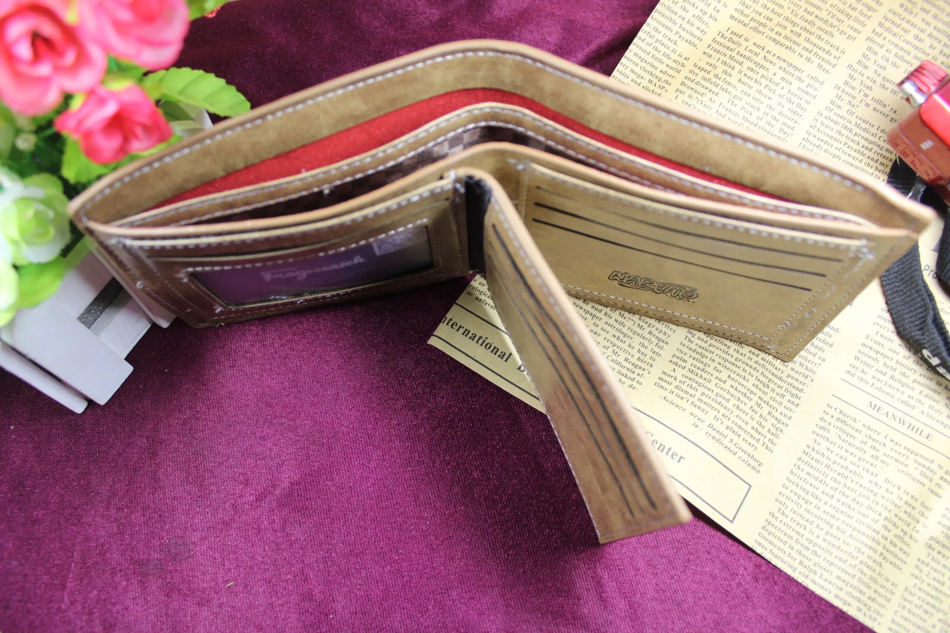 New One Piece Anime Figures Foldable PU Wallet - Image 6