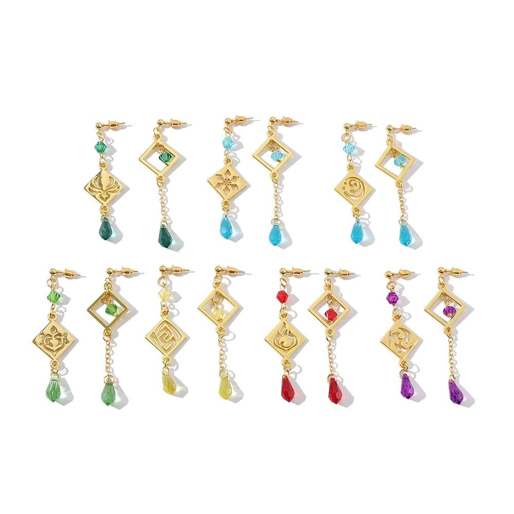 Genshin Impact Cosplay Earrings - Image 2