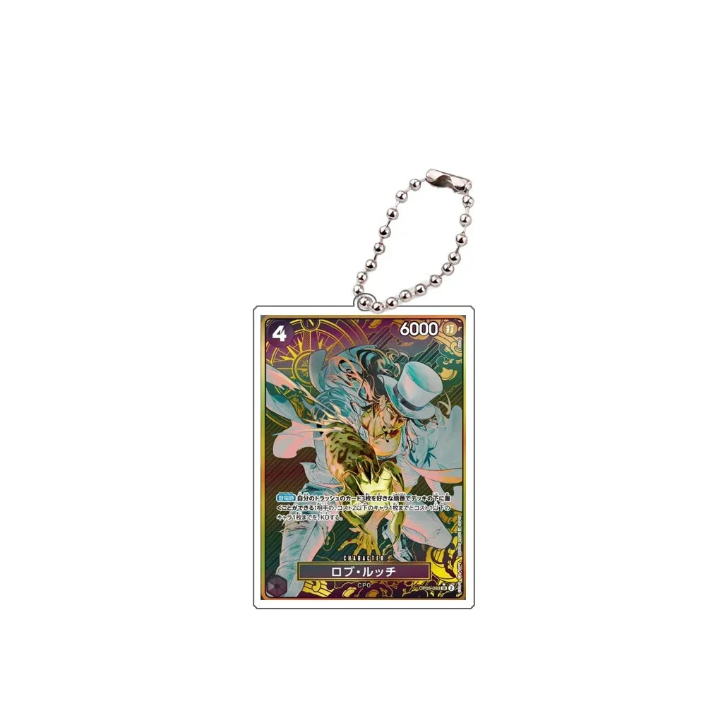 One Piece Anime Figure Cards & Acrylic Keychains - Image 4