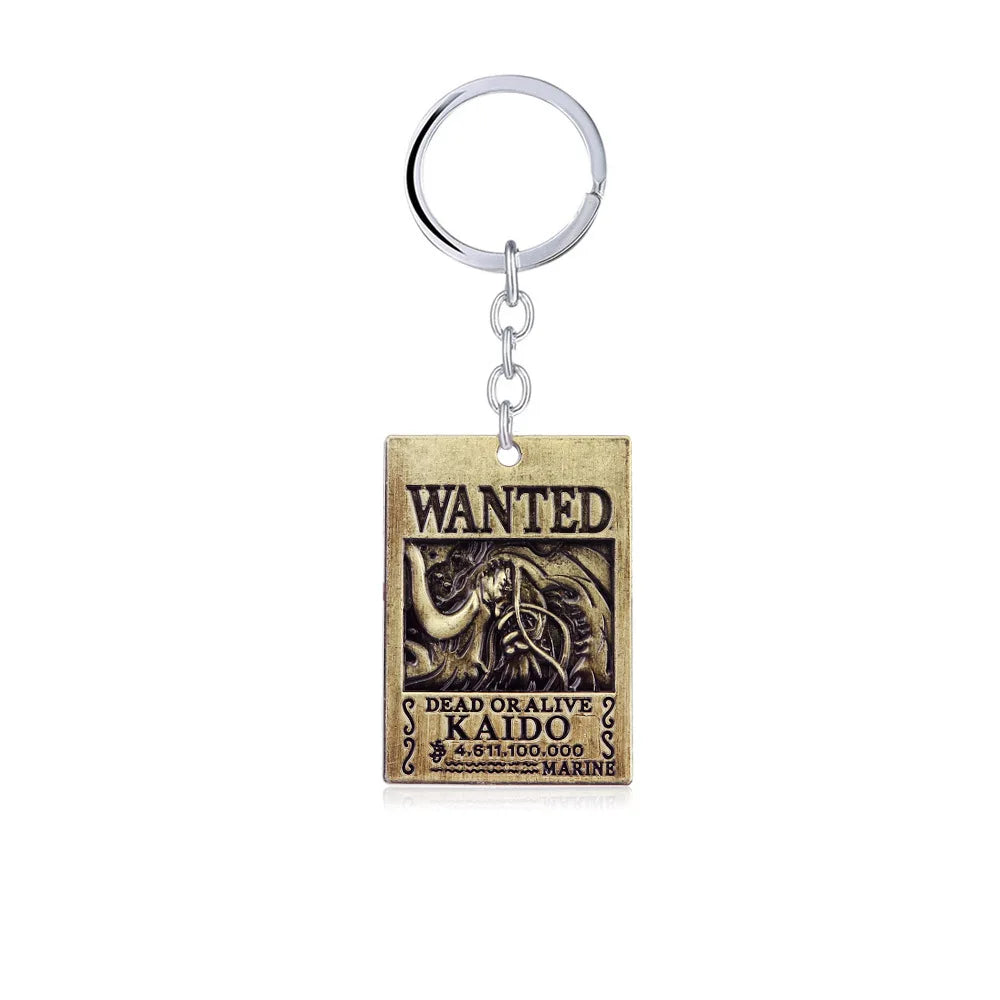 Anime One Piece Wanted Poster Keychains - Image 15