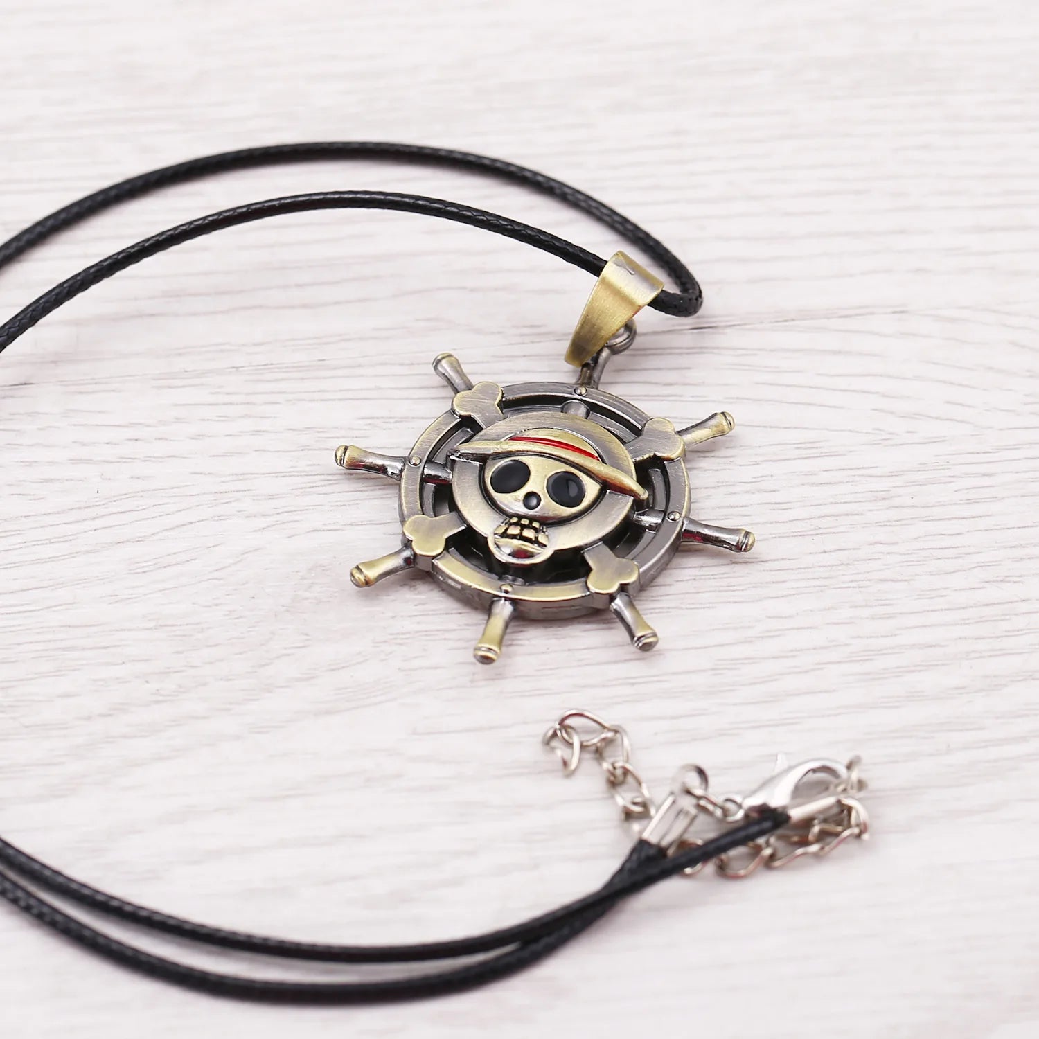 Anime One Piece Skull Logo Necklace - Image 10