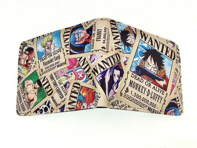 One Piece Anime Figures Foldable Wallet - Image 14