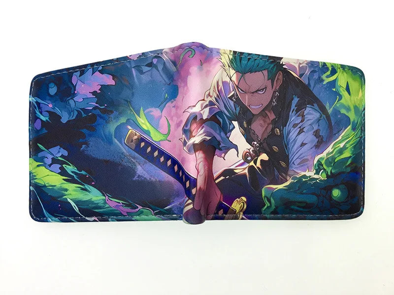 One Piece Anime Figures Foldable Wallet - Image 4