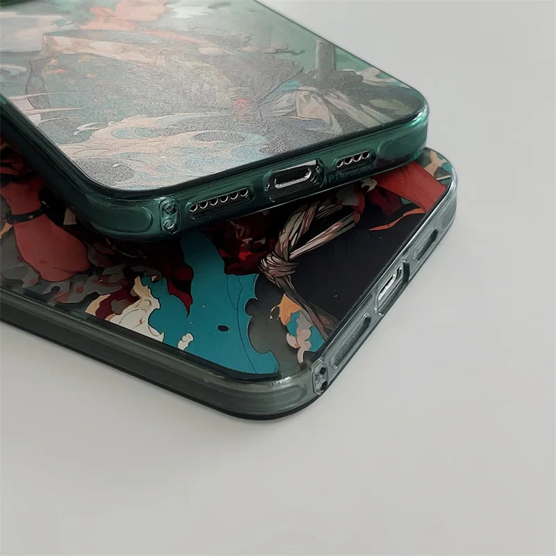 Luffy Hat & Roronoa Zoro Plating Anime Phone Case - Image 6