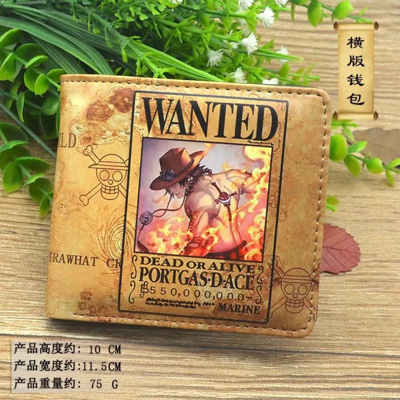 Anime One Piece Figure Wallet - Image 3