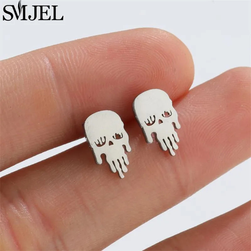 2024 Stainless Steel Geometric Stud Earrings - Image 19