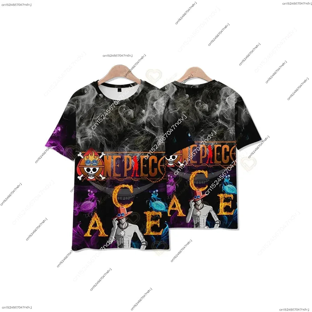 2025 One Piece Strawberry Luffy 3D T-Shirt & Kids Theme Set - Image 15