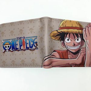 One Piece Anime Figures Foldable Wallet