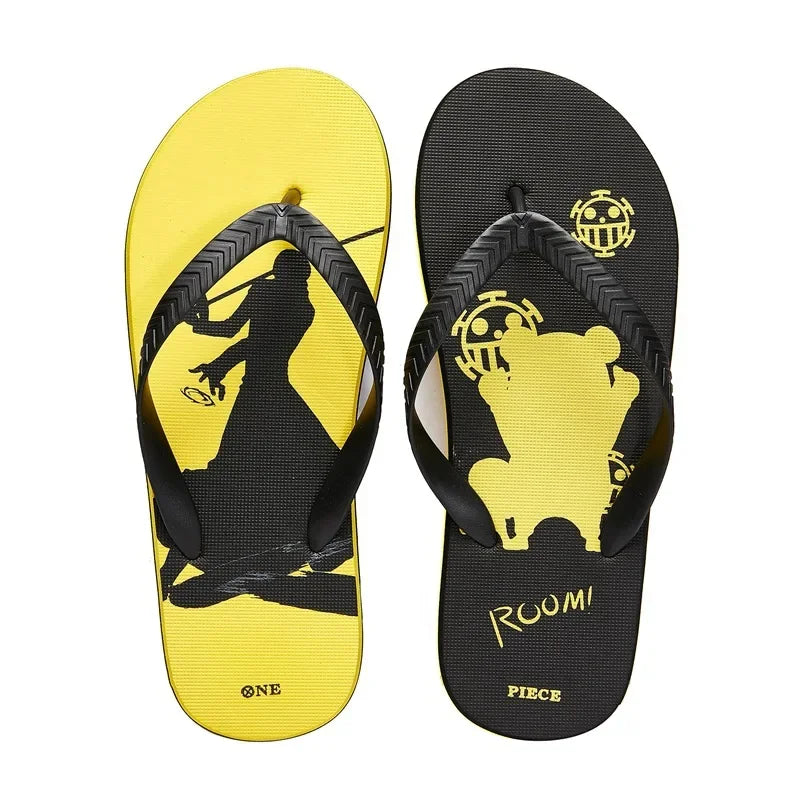 One Piece Anime Peripherals Kawaii Luffy, Chopper & Zoro Slippers - Image 6