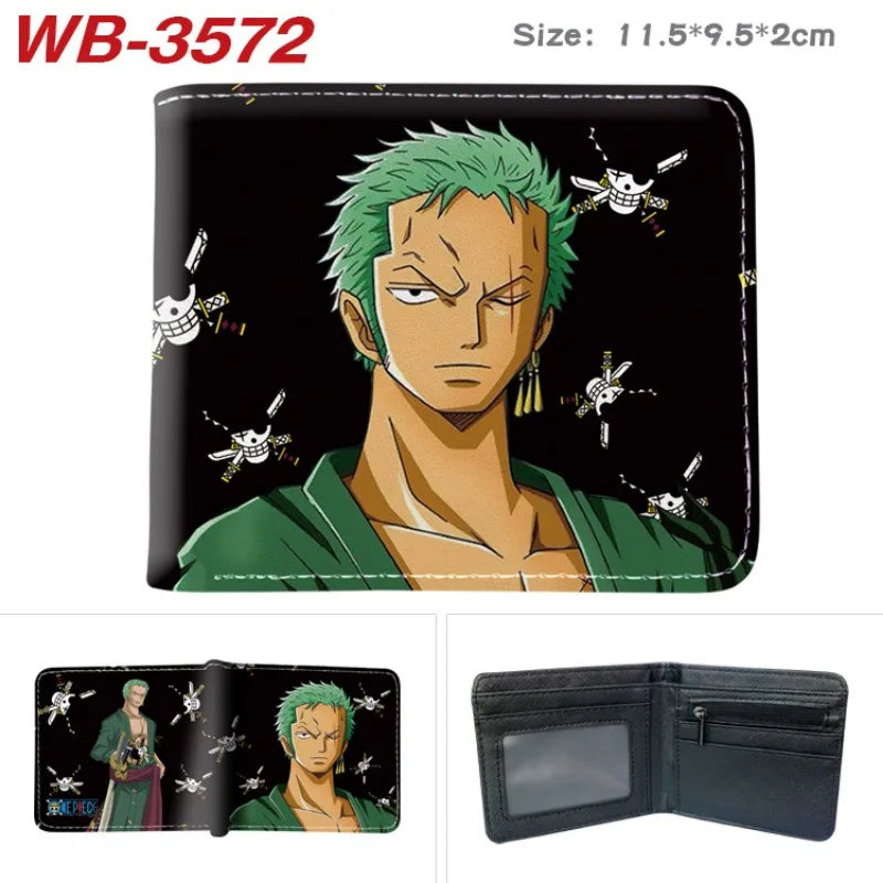Hot Sales One Piece Figure Nika Luffy Foldable Wallet - Image 6