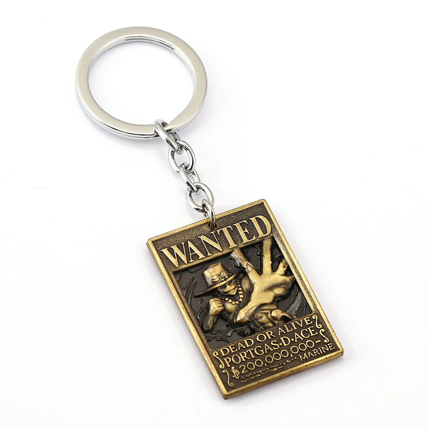 Anime One Piece Wanted Poster Keychains - Image 9