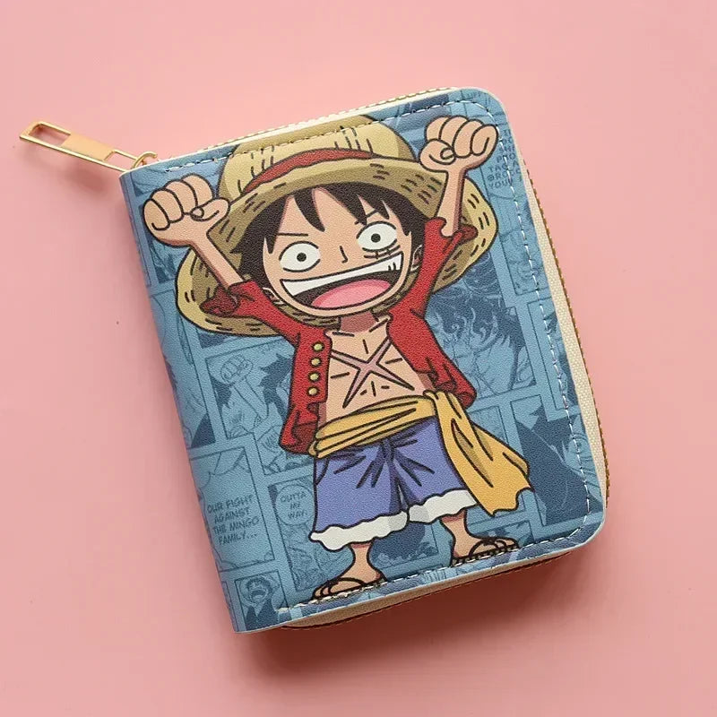 Anime One Piece Luffy Straw Hat Pirates Wallet - Image 4
