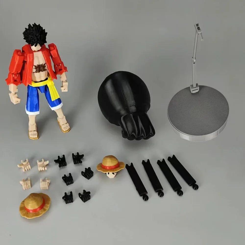 3D Printed One Piece Luffy Action Figure - Image 10