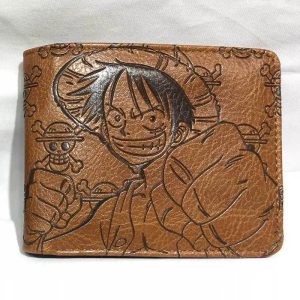 One Piece Anime Figures Foldable Wallet