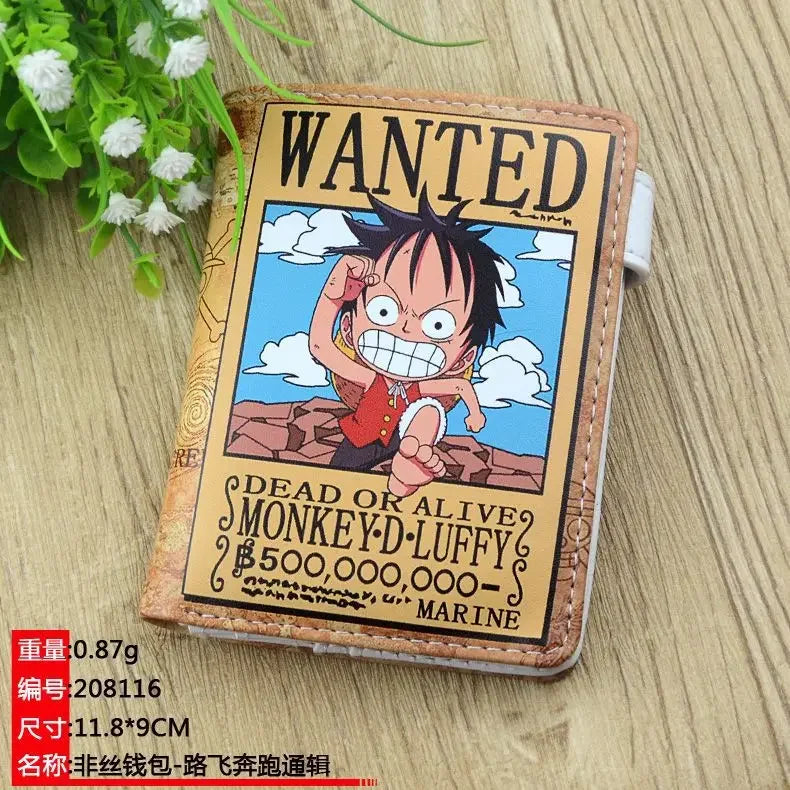 New One Piece Anime Figures Fashion Wallet - Image 2