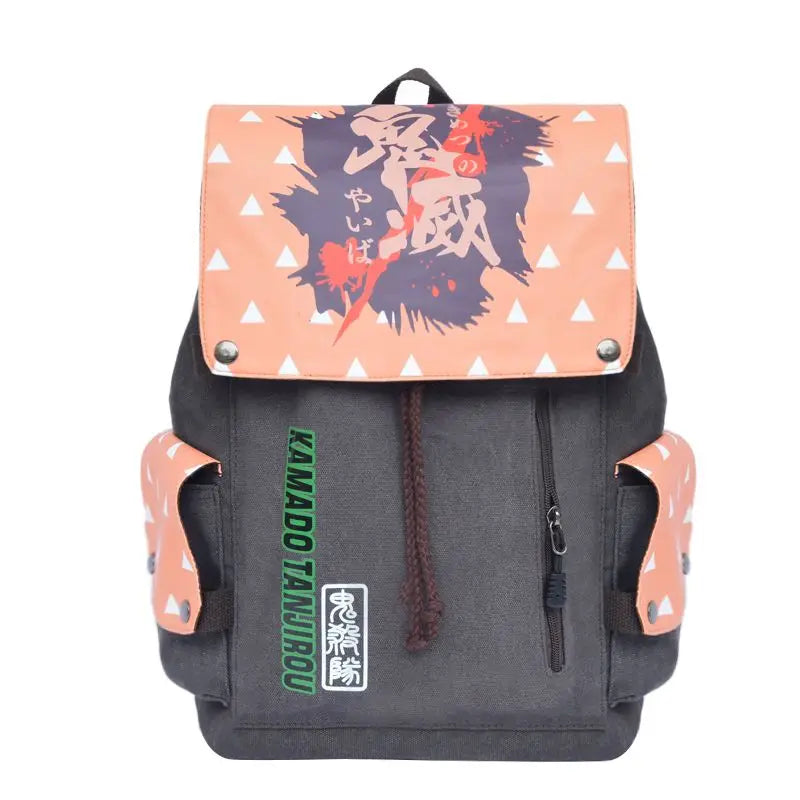 ONE PIECE & Naruto Anime Canvas Backpack - Image 12