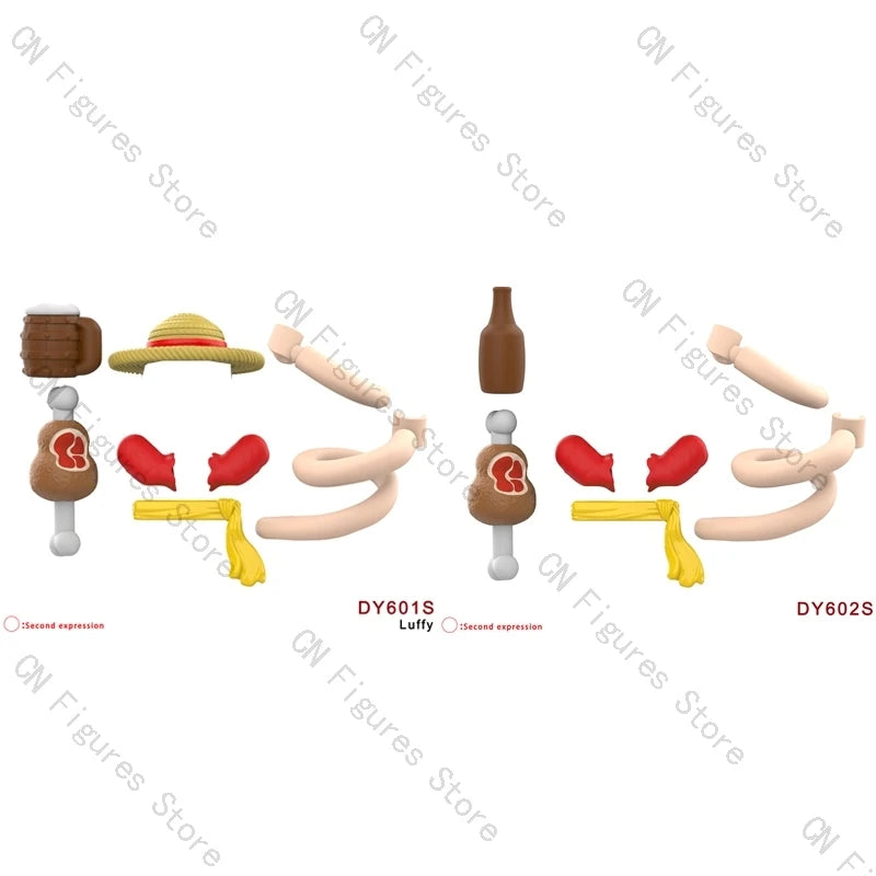 DY601S DY602S NEW Franky One Piece Mini Model Figures Blocks Doll - Image 4