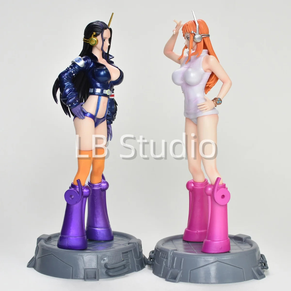 Anime One Piece Robin & Nami Figures - Image 6