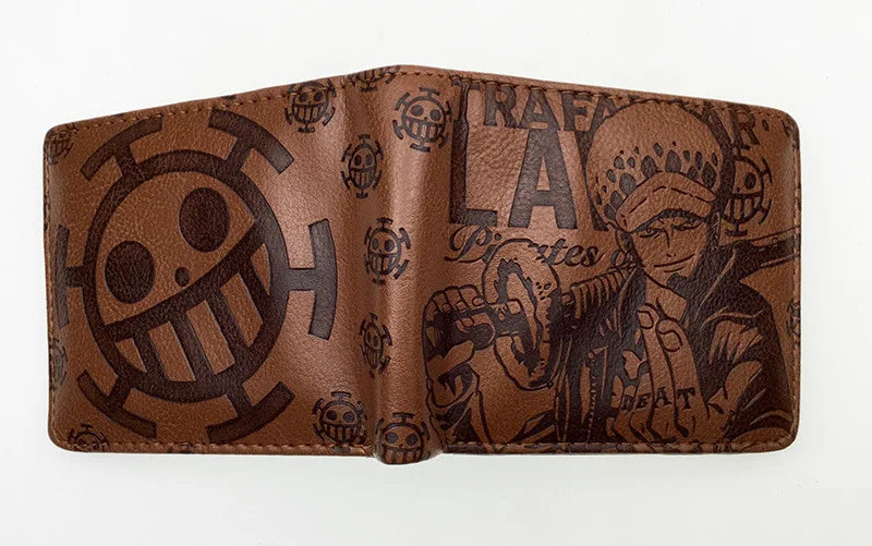 Anime One Piece Luffy & Zoro PU Embossed Short Wallet - Image 9