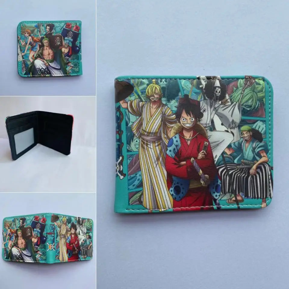 One Piece Anime Figure Foldable PU Coin Purse - Image 8