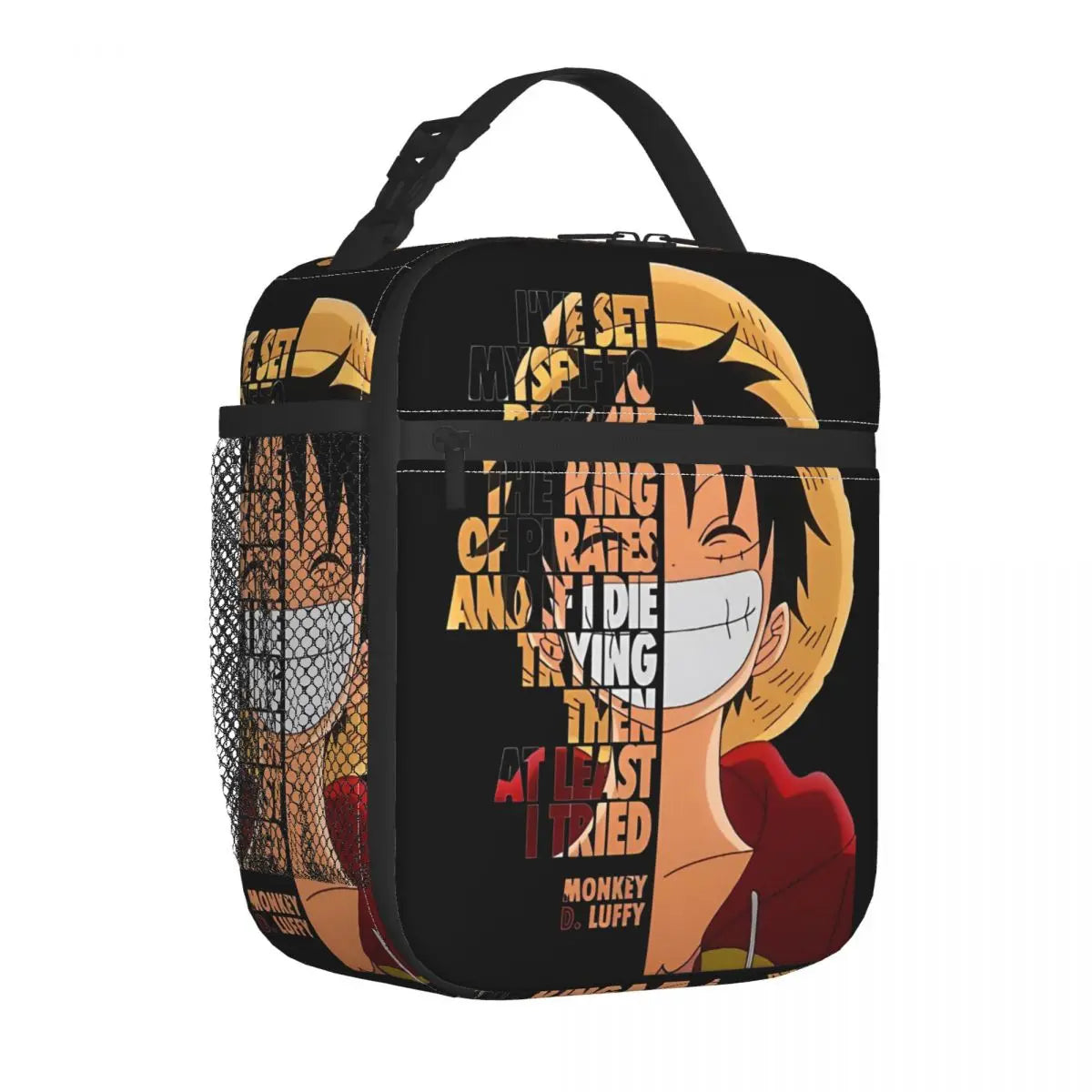 Monkey D. Luffy Quotes One Piece Thermal Insulated Lunch Bag - Image 2